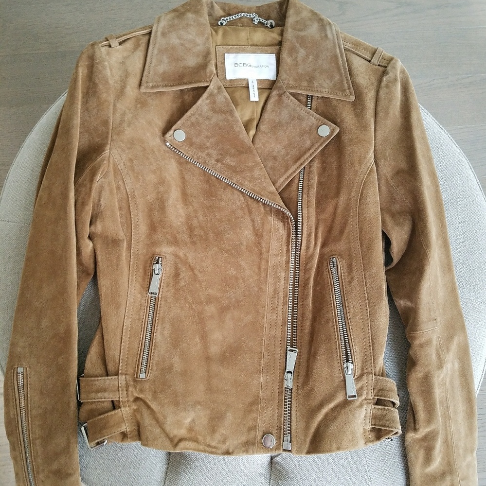 Suede brown woman's jacket